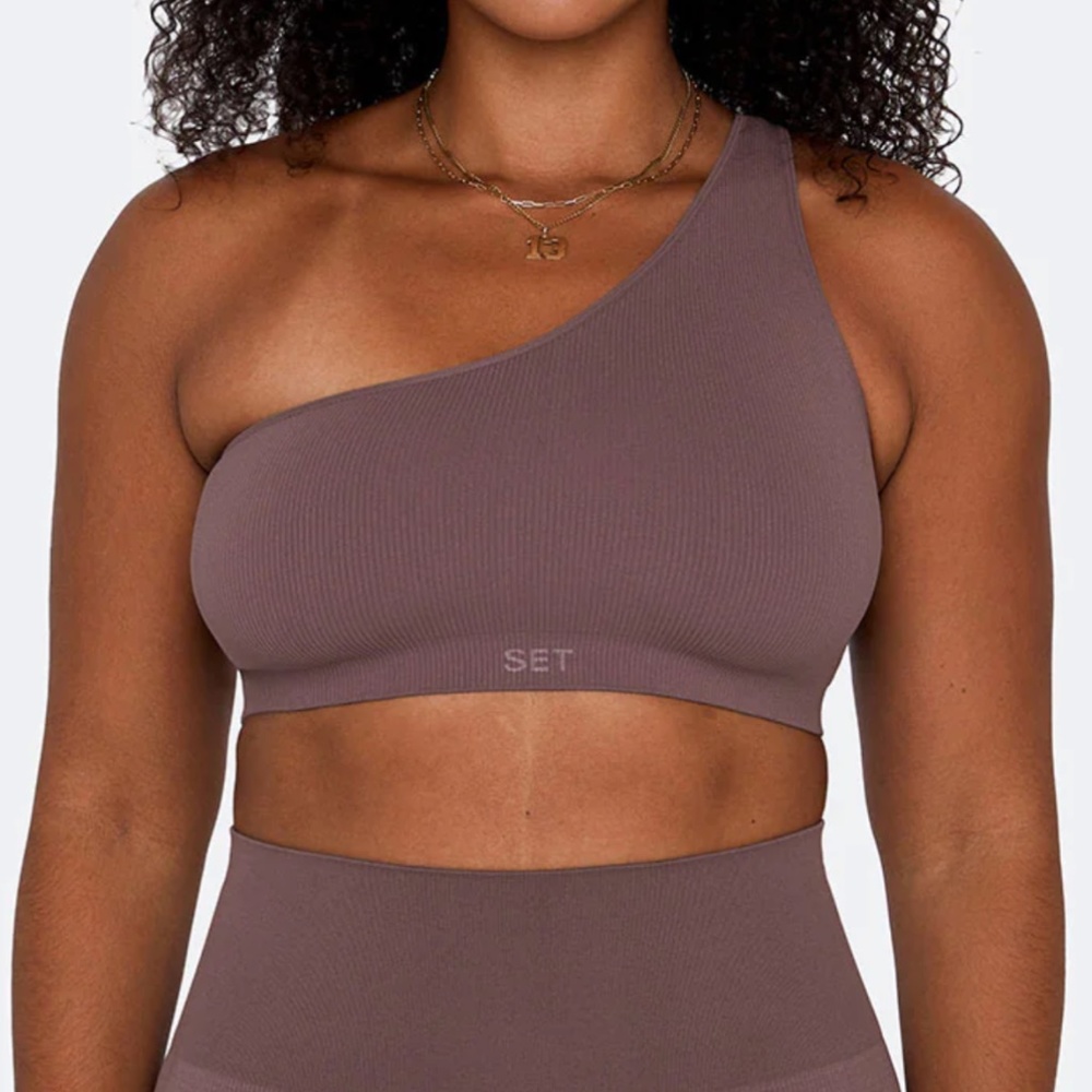 Set Active Sculptflex One Shoulder Bra